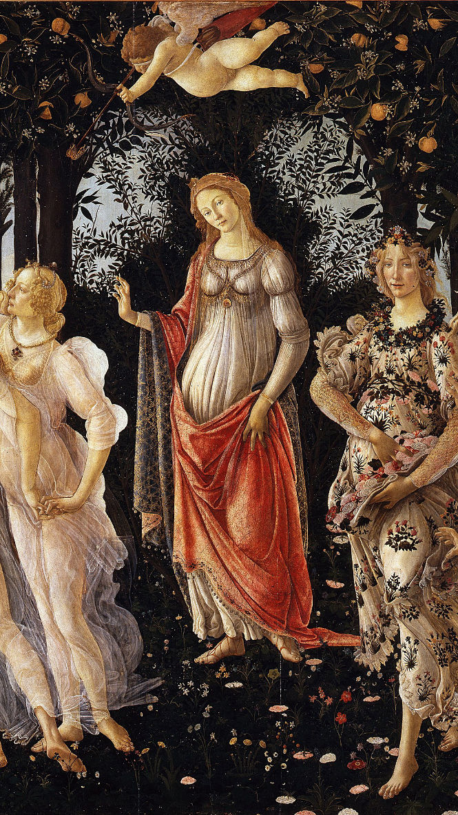 botticelli primavera mobile